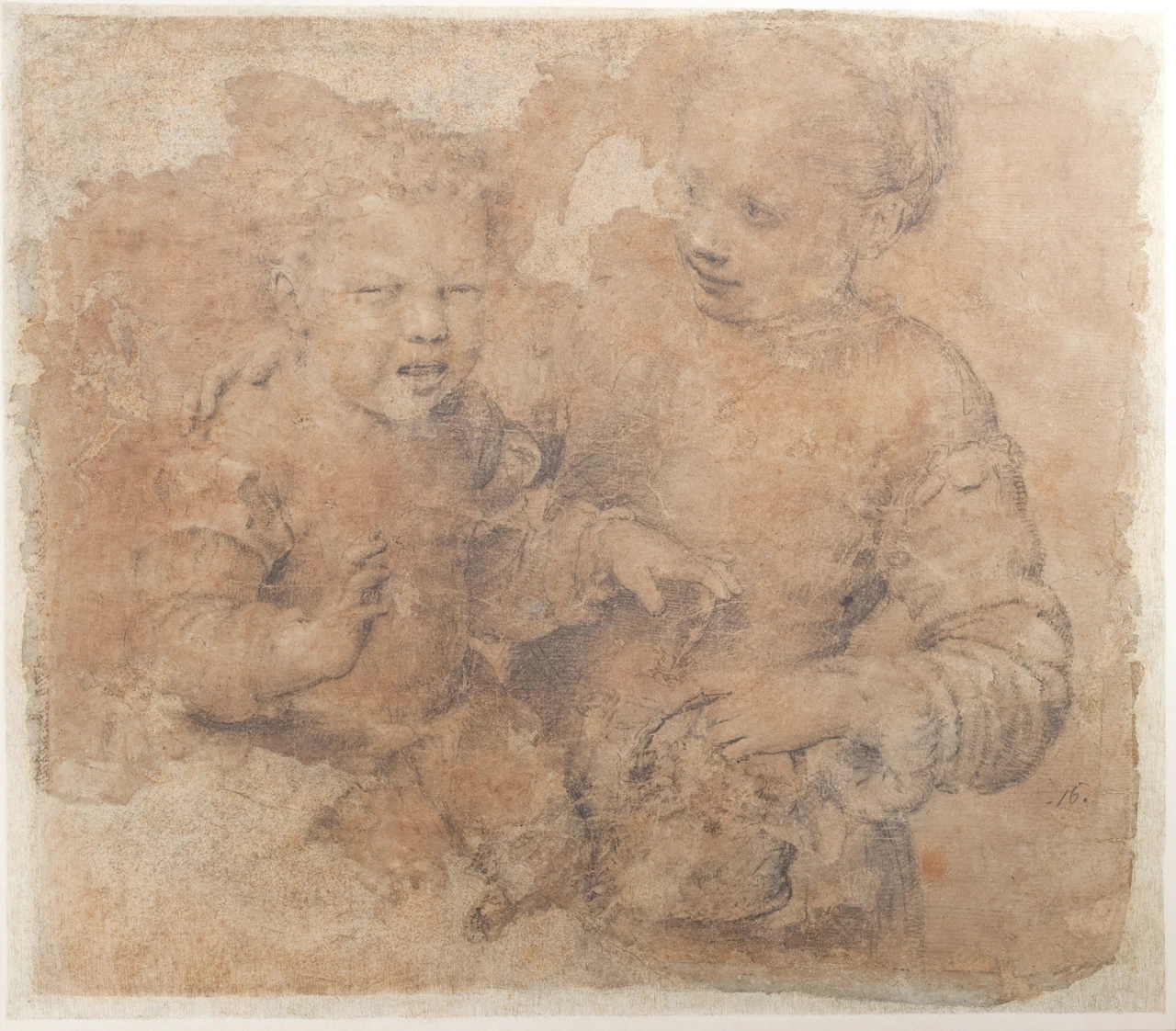 Fanciullo morso da un gambero - Collezione Frnese, Napoli